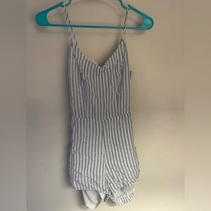 Small Aeropostale striped romper